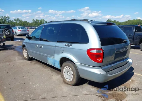 2004 Chrysler Town & Country Lx из США, поврежденный, VIN 2C8GP44R94R502445